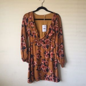 Free People Floral Dress-Never Worn/NWT